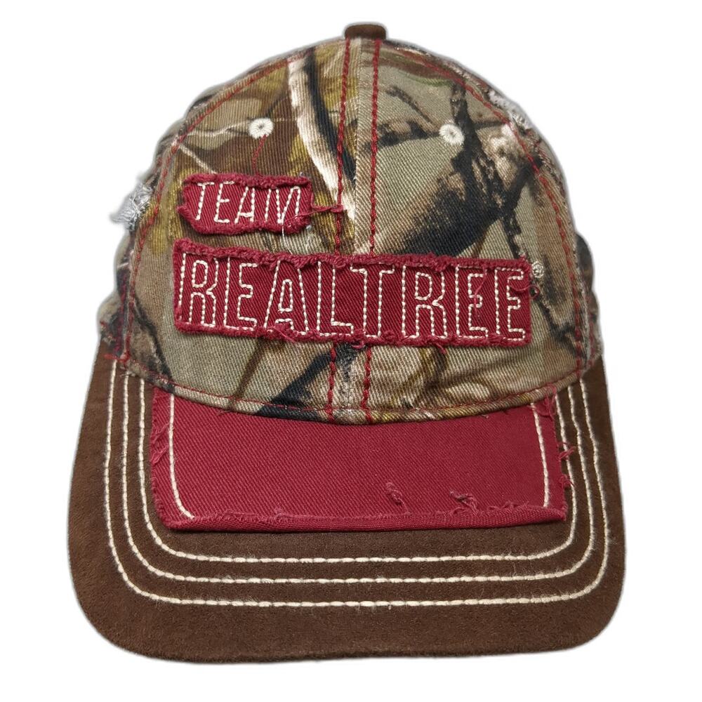 Paramount Outdoors Baseball Cap Brown M Camo Team Realtree Flex Fit Hat